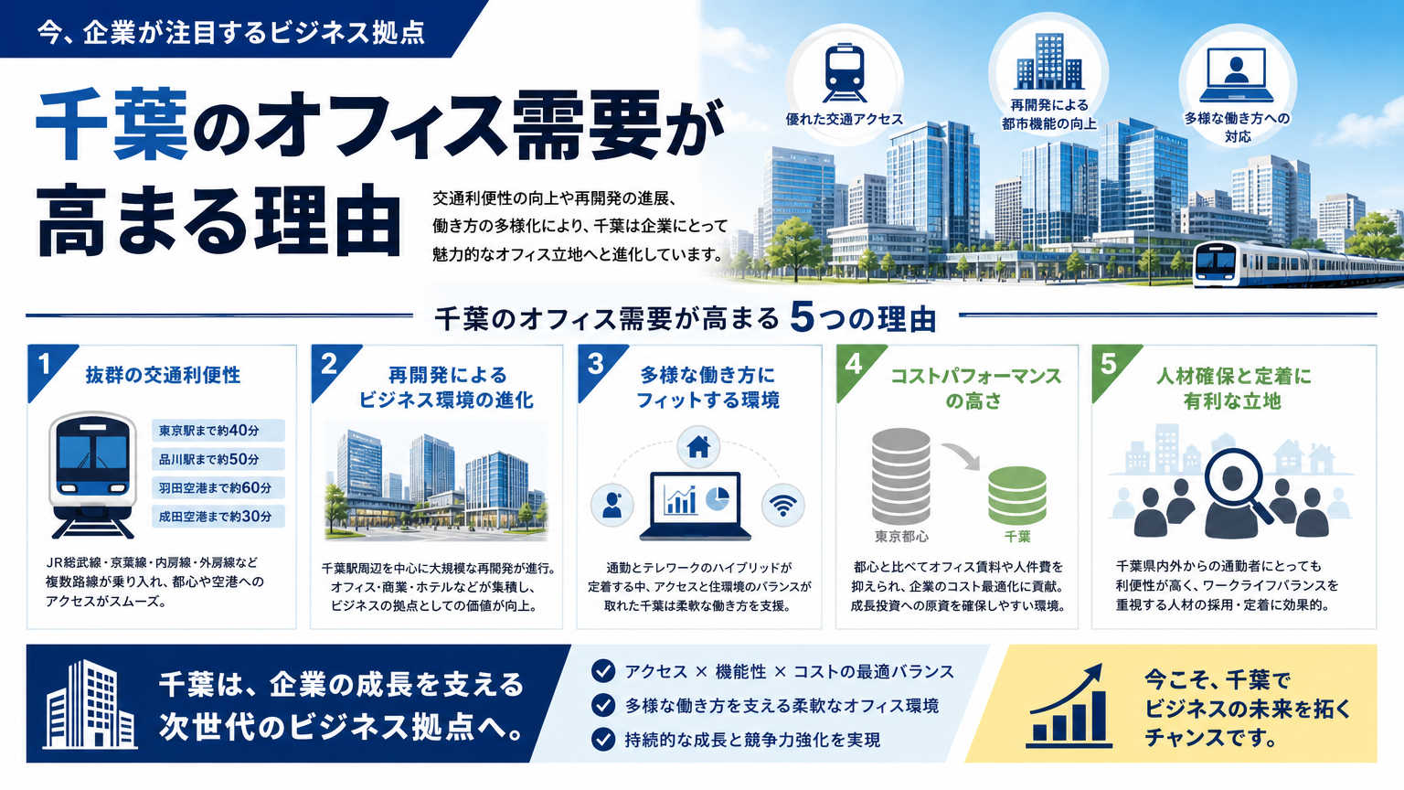 千葉の賃貸事情が注目される理由