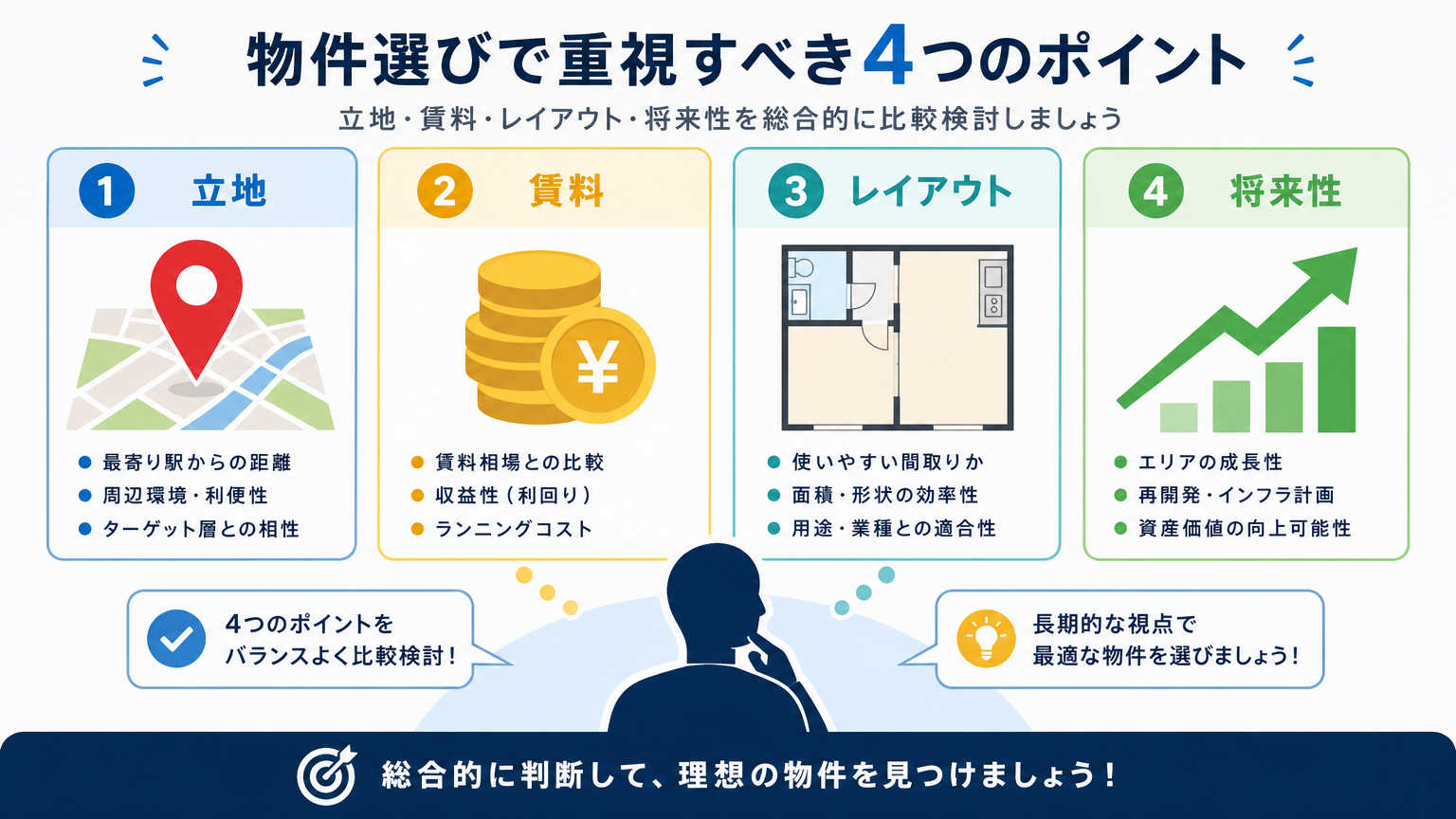 千葉市のオフィス選びの結論｜4つの判断軸で見極める